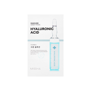 MISSHA Mascure Hydra Solution mask with hyaluronic acid