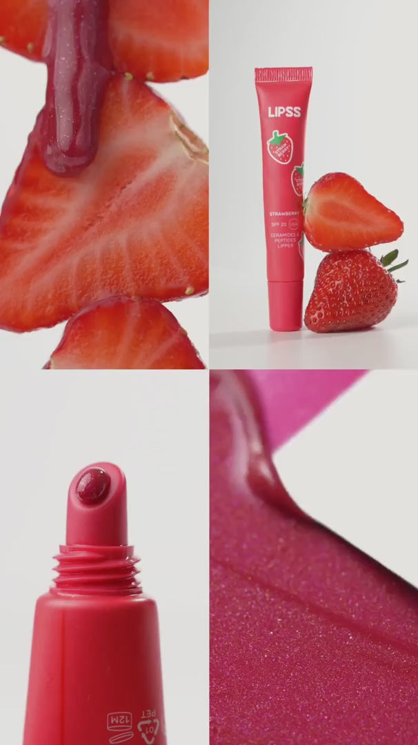 Įkelti vaizdo įrašą: LIPSS Lipper Strawberry - lūpų blizgis