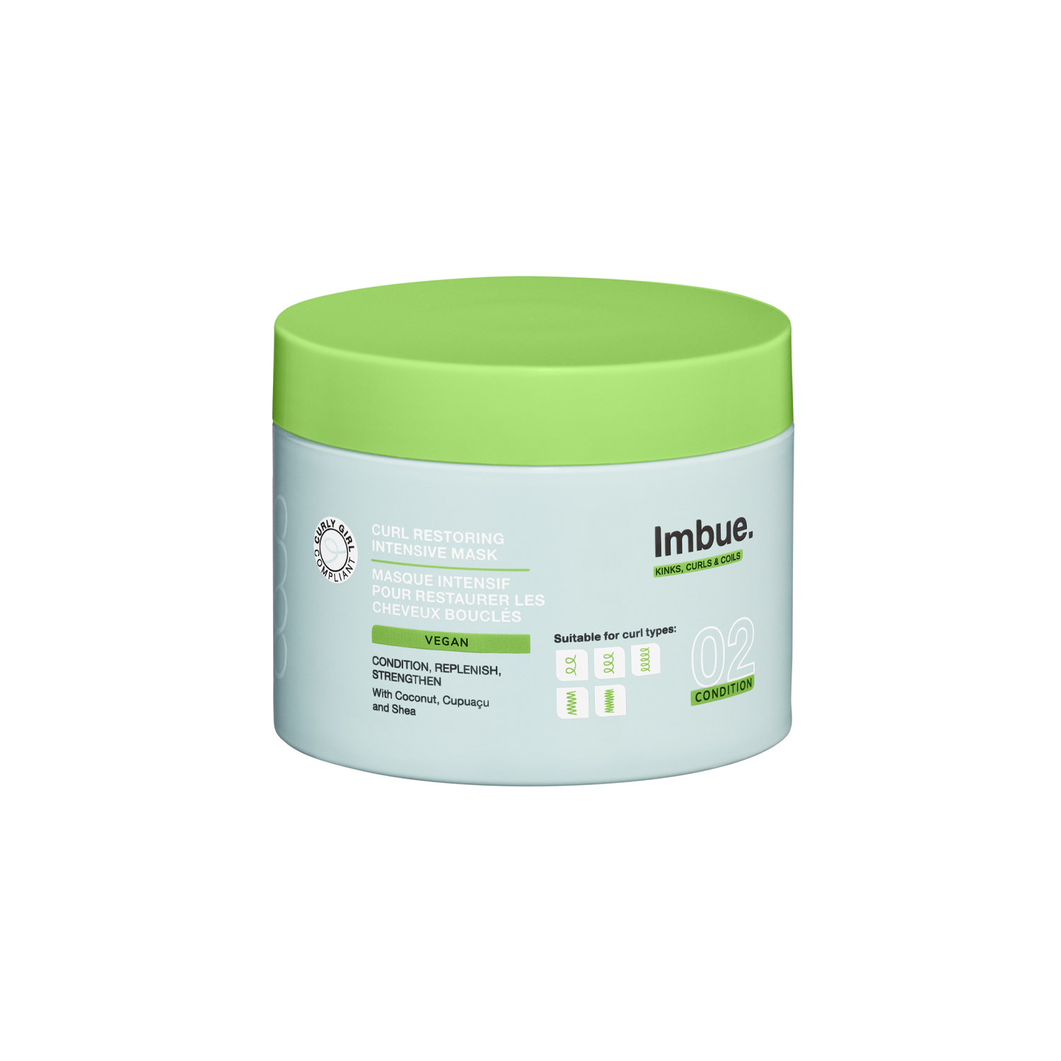 IMBUE Curls Restoring Intensive Mask - atkuriamoji kaukė